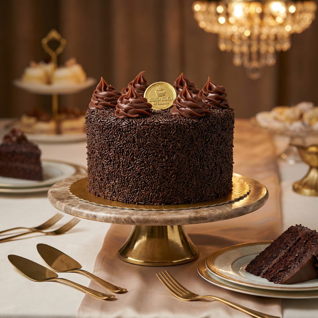 Brigadeiro Topping Cake