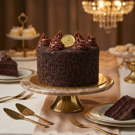 Brigadeiro Topping Cake