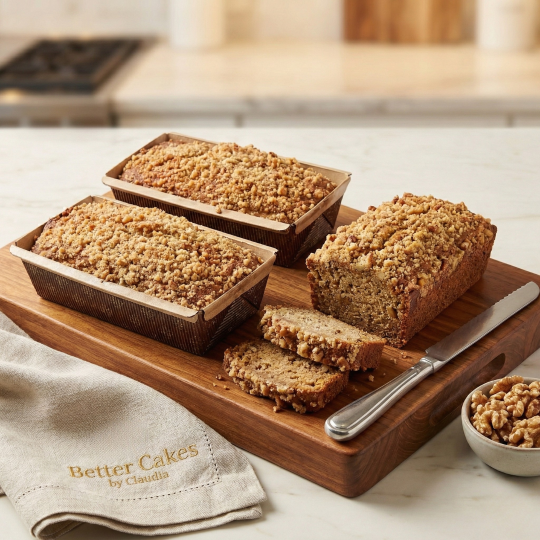 Maui Banana Bread with Walnuts